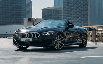 إيجار BMW 840i cabrio (أسود), 2022 في الشارقة