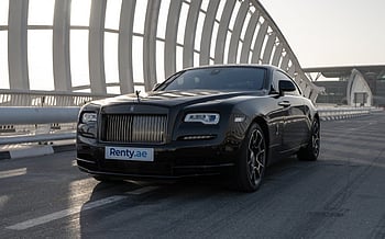 Rolls Royce Wraith Black Badge (Black), 2019 for rent in Abu-Dhabi
