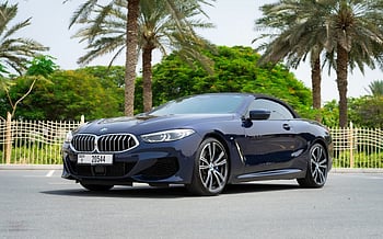 إيجار BMW 840i cabrio (أزرق غامق), 2021 في الشارقة