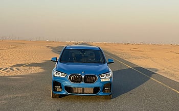 BMW X1 M (Синий), 2020 для аренды в Дубай