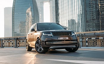 Range Rover Vogue HSE (Темно-серый), 2023 для аренды в Абу-Даби