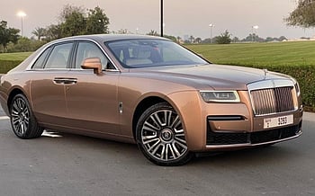 Rolls Royce Ghost (Brown), 2021 for rent in Dubai