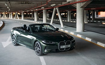 إيجار BMW 430i cabrio (أخضر), 2022 في الشارقة