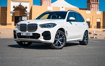 BMW X5 (White), 2023 for rent in Dubai