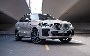 BMW X6 (White), 2023 for rent in Dubai