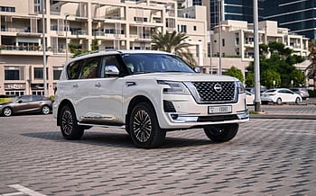 Nissan Patrol V6 (White), 2024 for rent in Dubai