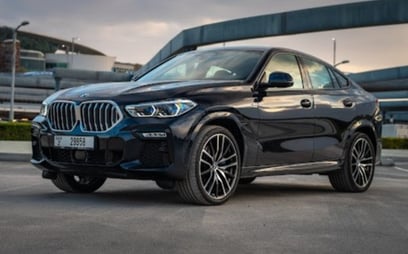BMW X6 M-kit (Dark Blue), 2022 for rent in Sharjah