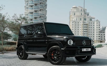 Mercedes G63 AMG (Black), 2020 for rent in Ras Al Khaimah