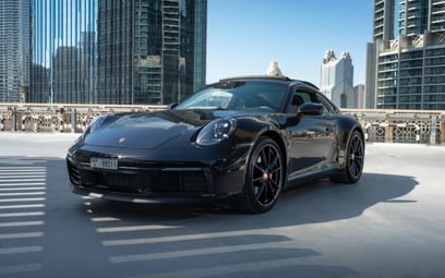 Porsche 911 Carrera S (Black), 2021 for rent in Dubai