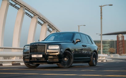Rolls Royce Cullinan Black Badge (Black), 2020 for rent in Dubai