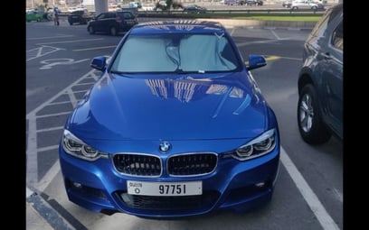BMW 318 (Синий), 2019 для аренды в Дубай