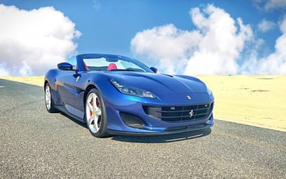 Ferrari Portofino Rosso (Blue), 2020 for rent in Dubai