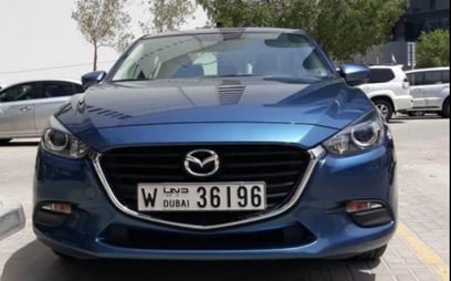 Mazda 3 (Blue), 2019 for rent in Dubai