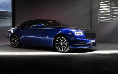 Rolls Royce Wraith (Blue), 2020 for rent in Dubai