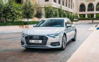 Audi A6 (Grey), 2022 for rent in Dubai