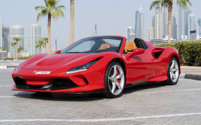 Ferrari F8 Tributo Spyder (Red), 2021 for rent in Dubai