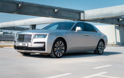 Rolls Royce Ghost (Silver Grey), 2022 for rent in Dubai
