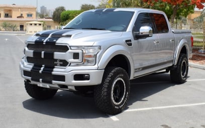 Ford F150 Shelby (Silver), 2018 for rent in Dubai