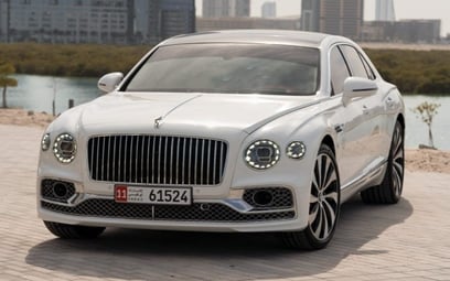 Bentley Flying Spur (White), 2022 for rent in Dubai