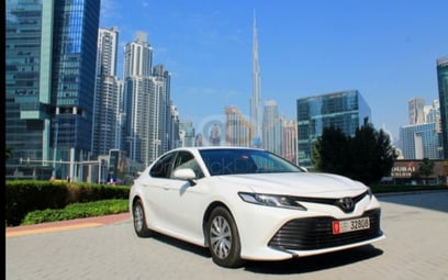 Toyota Camry (Белый), 2019 для аренды в Дубай
