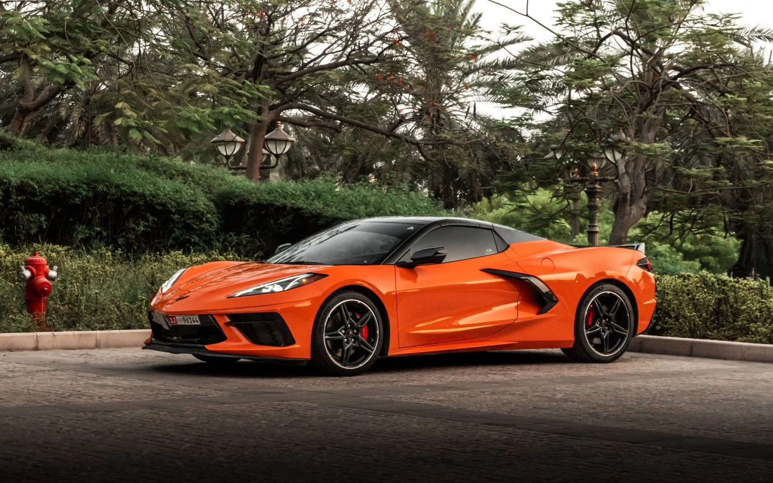 Chevrolet Corvette C8 Spyder (Orange), 2022