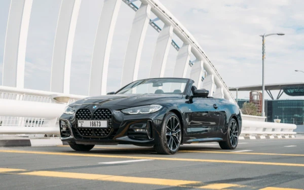BMW 430i cabrio for rent in Abu Dhabi