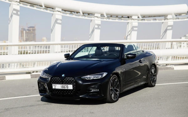 BMW 430i cabrio for rent in Ras Al Khaimah