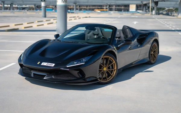 Ferrari F8 Tributo Spider for rent in Abu Dhabi