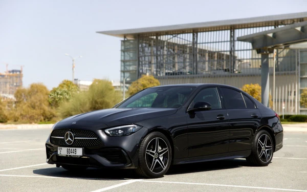 Mercedes C200 for rent in Abu Dhabi