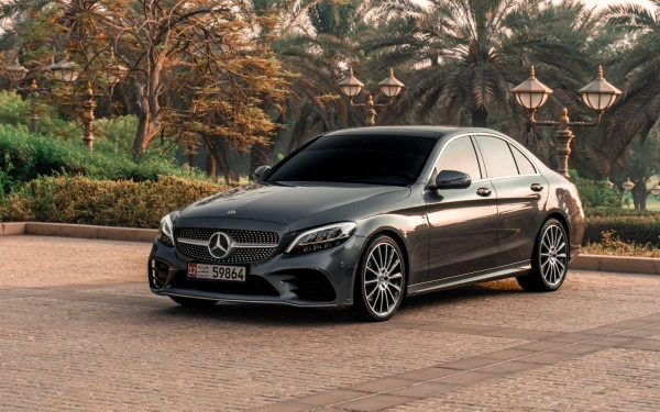 Mercedes C200 for rent in Abu Dhabi