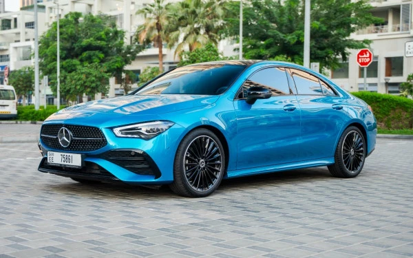 Mercedes CLA200 for rent in Abu Dhabi