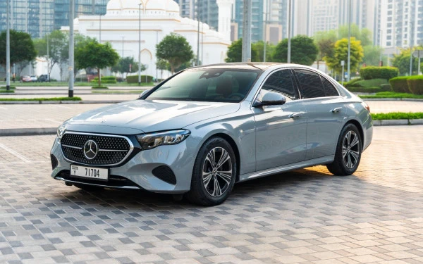 Mercedes E200 for rent in Abu Dhabi