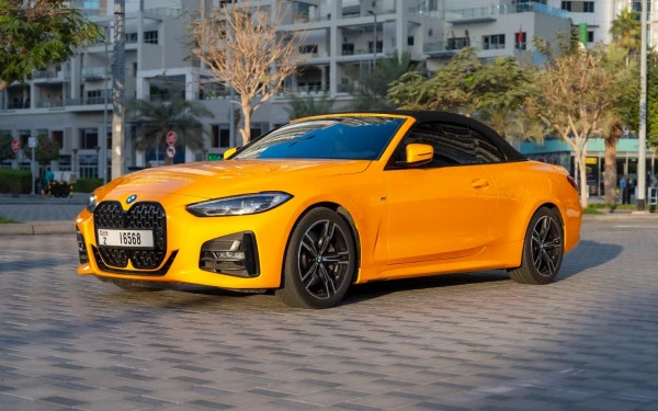 BMW 430i cabrio for rent in Ras Al Khaimah