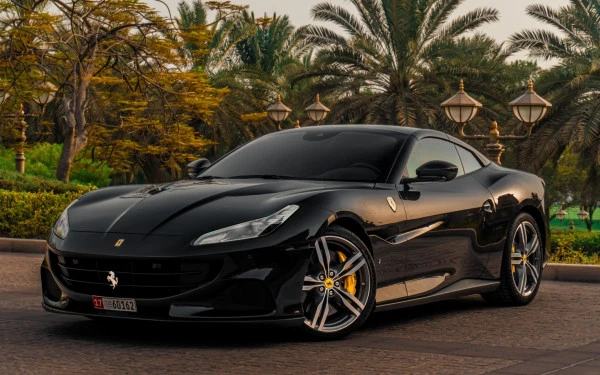 Ferrari Portofino Rosso à louer à Abu Dhabi