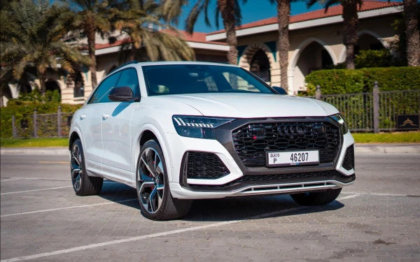 Audi RSQ8 for rent in Dubai