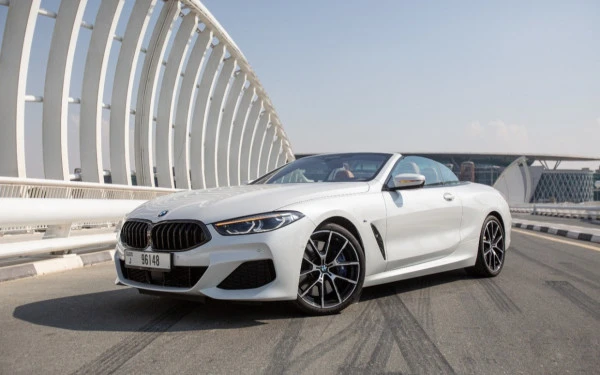 BMW 840i cabrio for rent in Abu Dhabi