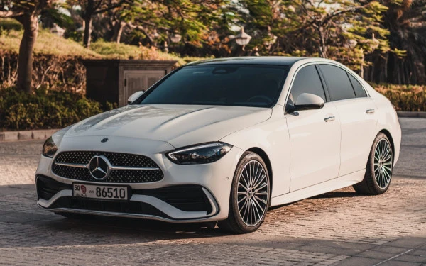 Mercedes C200 for rent in Abu Dhabi