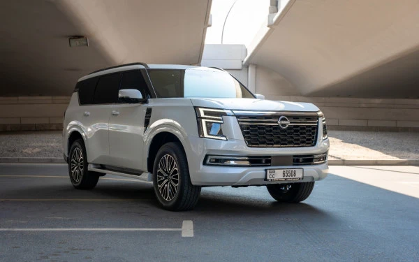 Nissan Patrol Platinum V6 for rent in Abu Dhabi