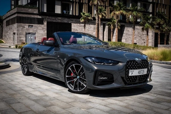 BMW 430i cabrio (Gris Foncé), 2022