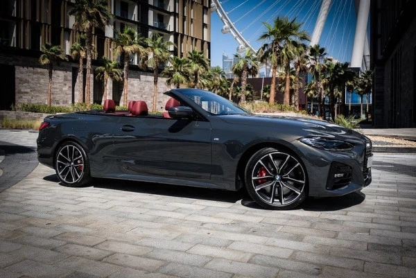 BMW 430i cabrio (Gris Foncé), 2022