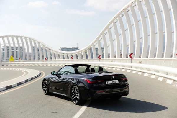 BMW 430i cabrio (Black), 2023