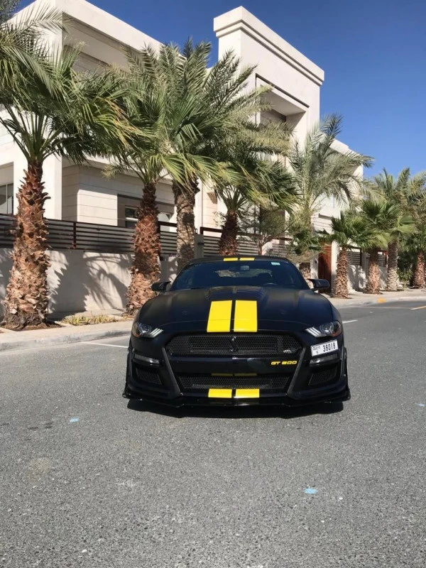 Ford Mustang V8 cabrio (Negro), 2020