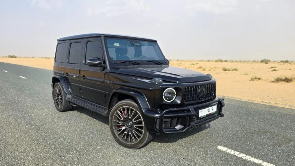 Mercedes G63 (Black), 2025