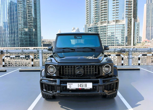 Mercedes G63 (Black), 2025