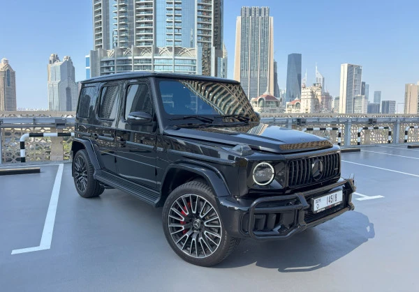 Mercedes G63 (Black), 2025