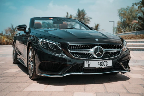 Mercedes S 500 Cabrio (Черный), 2018