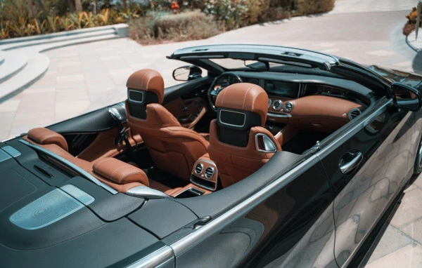Mercedes S 500 Cabrio (Черный), 2018