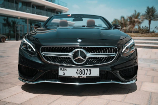 Mercedes S 500 Cabrio (Черный), 2018