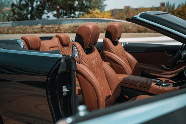 Mercedes S 500 Cabrio (Черный), 2018