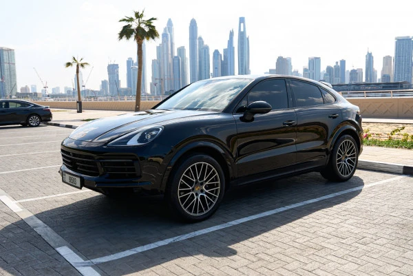 Porsche Cayenne coupe (Black), 2022